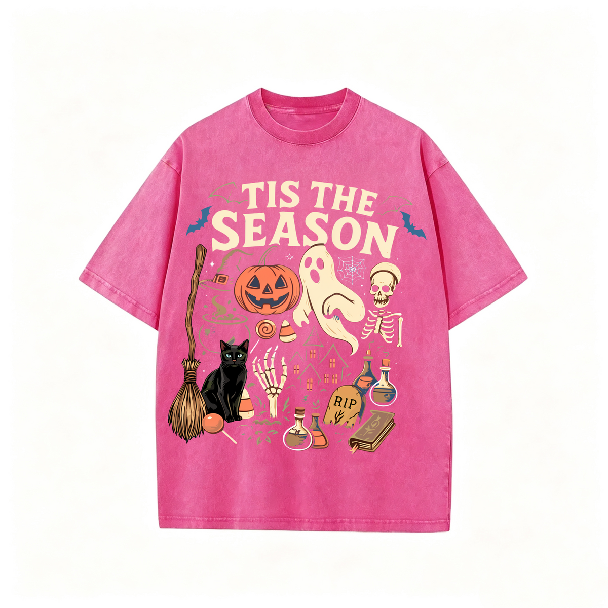 Unisex Autumn Short-Sleeve Tee