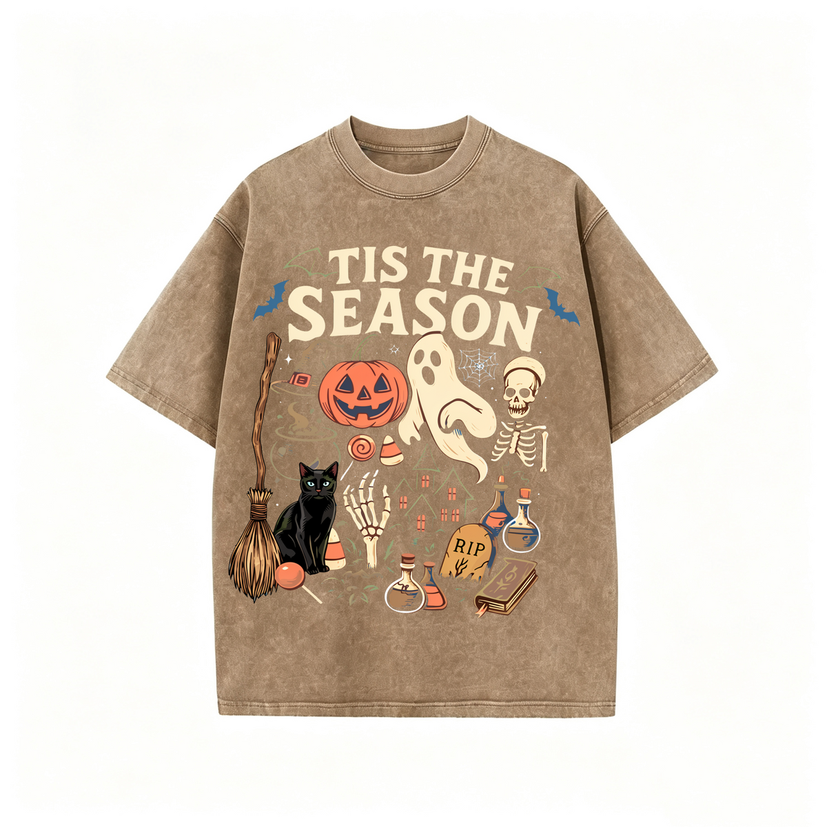 Unisex Autumn Short-Sleeve Tee