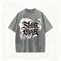 Unisex Autumn Short-Sleeve Tee – Pure Cotton with Small Printed Logo