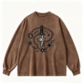 Vintage-wash sweatshirt