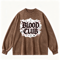 Vintage-wash sweatshirt