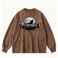 Vintage-wash sweatshirt