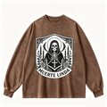 Vintage-wash sweatshirt