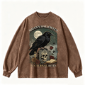 Vintage-wash sweatshirt
