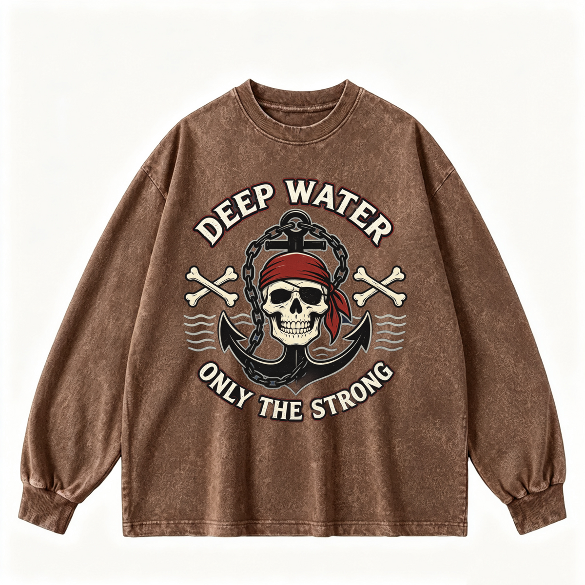 Pink Vintage-Wash Hoodie with Cute Insect Print — 380g Heavyweight Autumn Sweatshirt