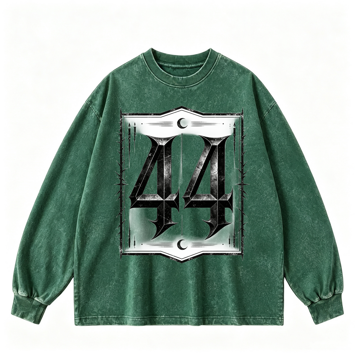 Vintage-wash sweatshirt