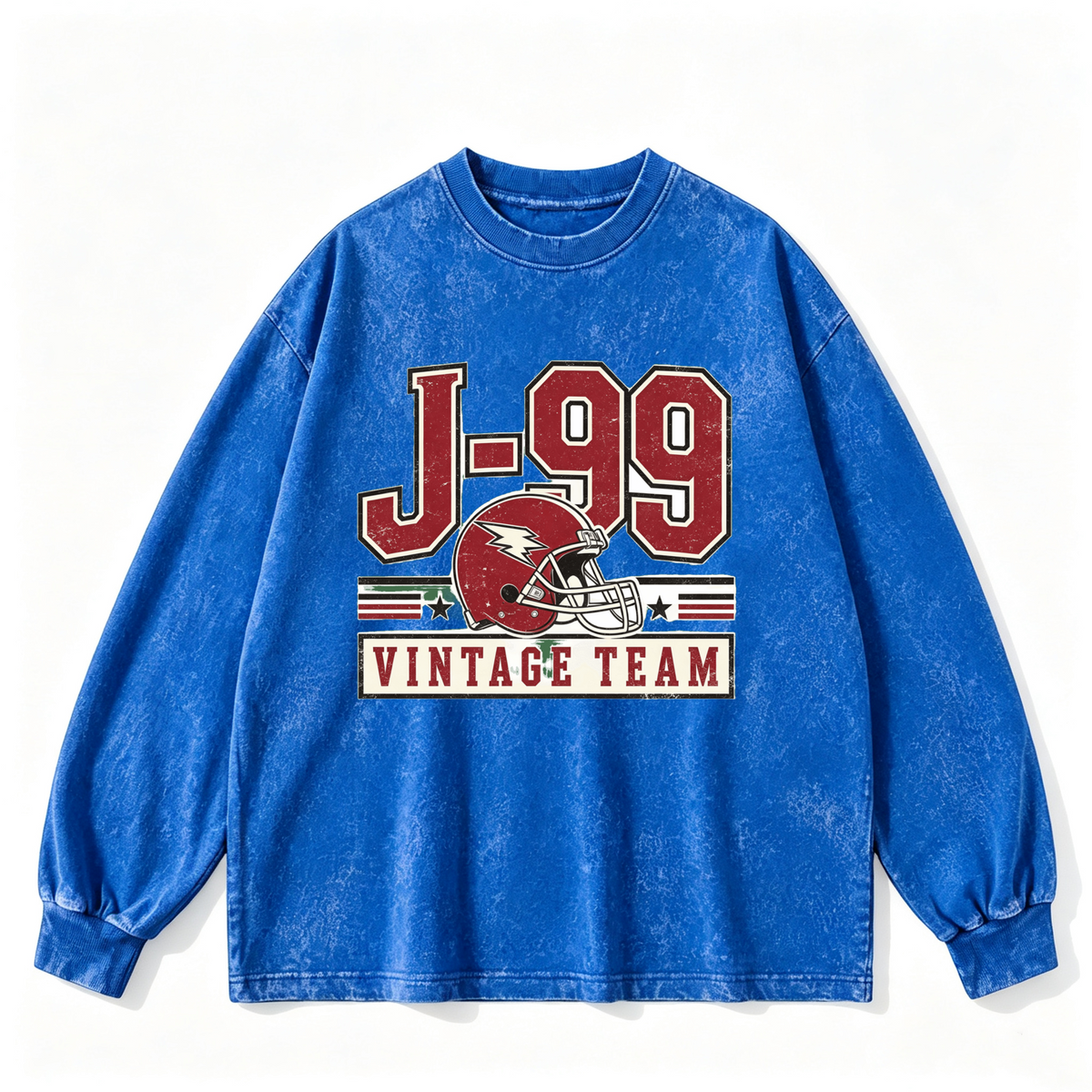 Vintage-wash sweatshirt