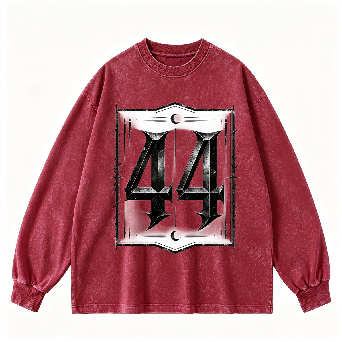 Vintage-wash sweatshirt