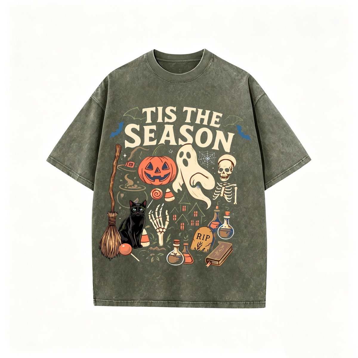 Unisex Autumn Short-Sleeve Tee