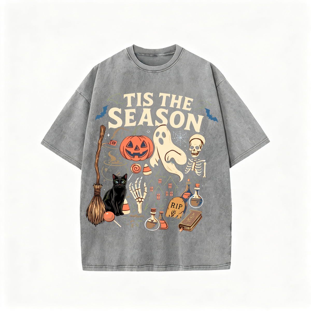 Unisex Autumn Short-Sleeve Tee