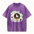 Unisex Autumn Short-Sleeve Tee – Pure Cotton with Small Printed Logo