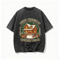 Unisex Autumn Short-Sleeve Tee – Pure Cotton with Small Printed Logo