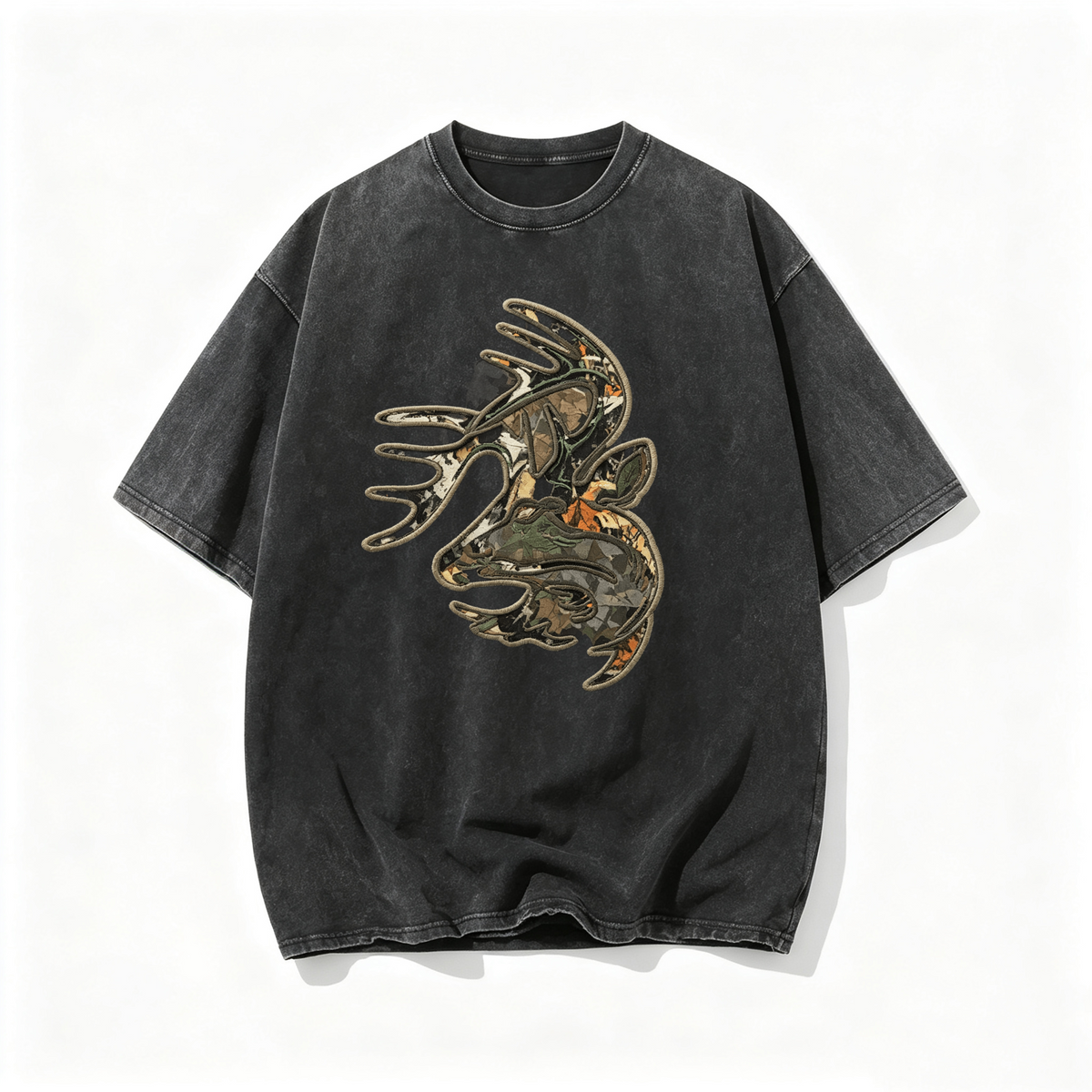 Unisex Autumn Short-Sleeve Tee – Pure Cotton with Small Printed Logo