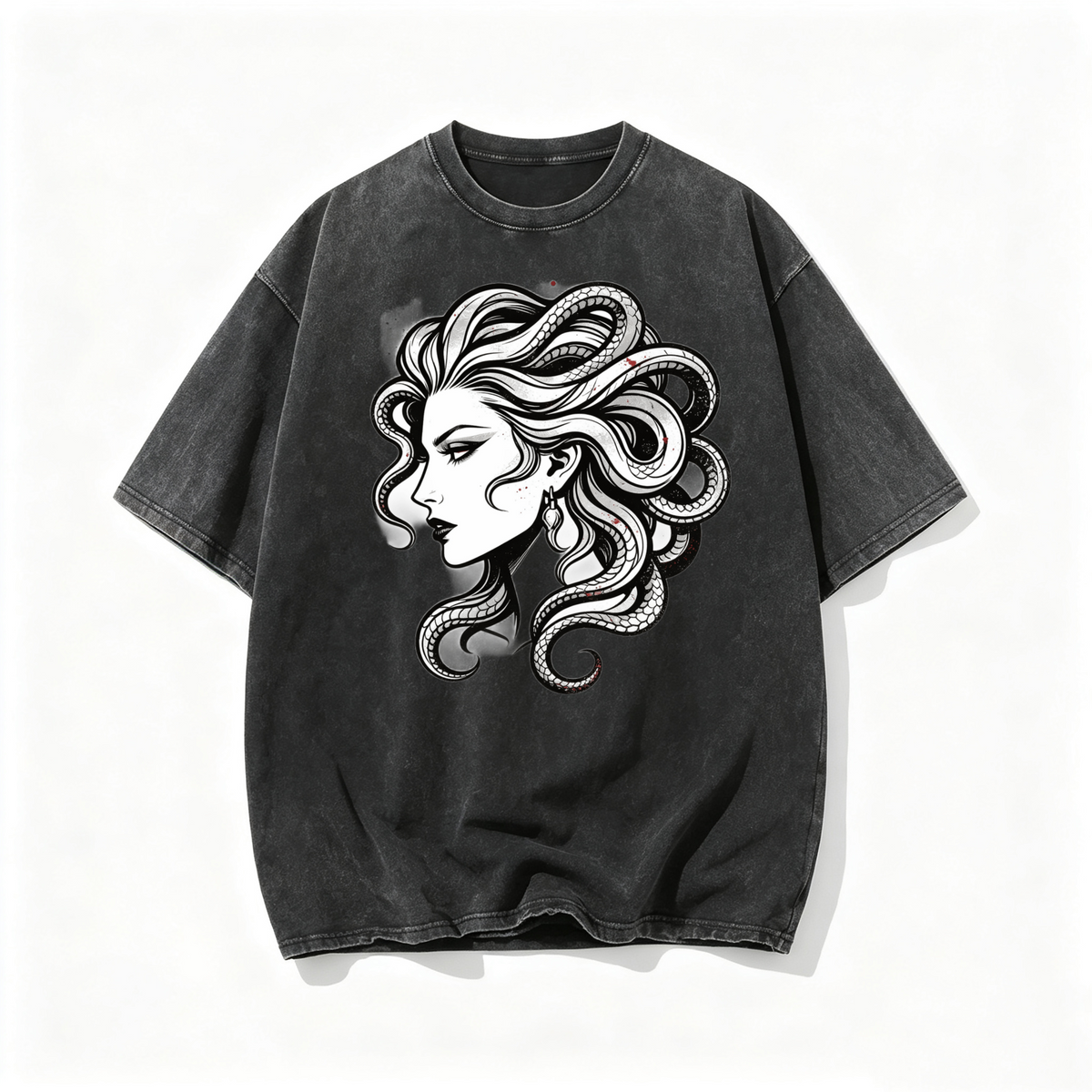 Unisex Autumn Short-Sleeve Tee – Pure Cotton with Small Printed Logo