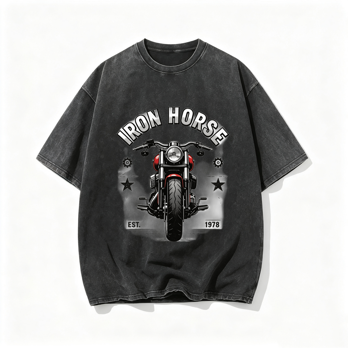 Unisex Autumn Short-Sleeve Tee – Pure Cotton with Small Printed Logo