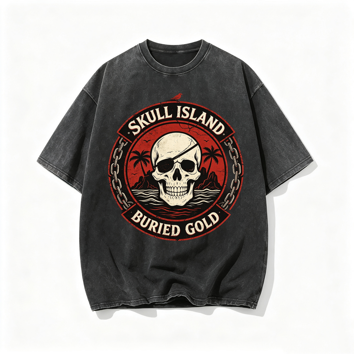 Unisex Autumn Short-Sleeve Tee – Pure Cotton with Small Printed Logo