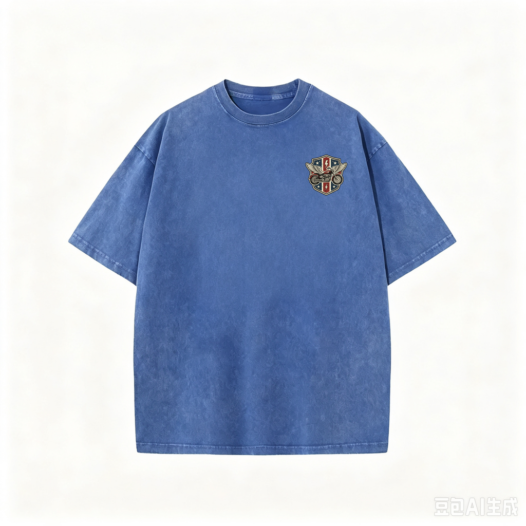 Unisex Autumn Short-Sleeve Tee – Pure Cotton with Small Printed Logo
