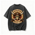 Unisex Autumn Short-Sleeve Tee – Pure Cotton with Small Printed Logo