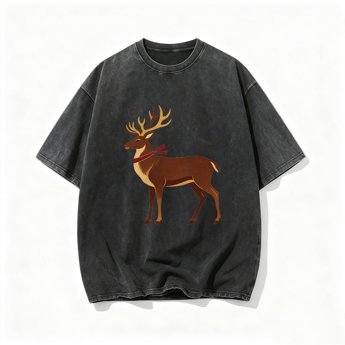 Unisex Autumn Short-Sleeve Tee – Pure Cotton with Small Printed Logo