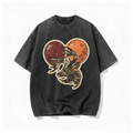 Unisex Autumn Short-Sleeve Tee – Pure Cotton with Small Printed Logo