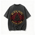 Unisex Autumn Short-Sleeve Tee – Pure Cotton with Small Printed Logo