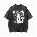 Unisex Autumn Short-Sleeve Tee – Pure Cotton with Small Printed Logo