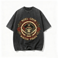 Unisex Autumn Short-Sleeve Tee – Pure Cotton with Small Printed Logo