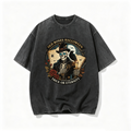 Unisex Autumn Short-Sleeve Tee – Pure Cotton with Small Printed Logo