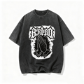 Unisex Autumn Short-Sleeve Tee – Pure Cotton with Small Printed Logo