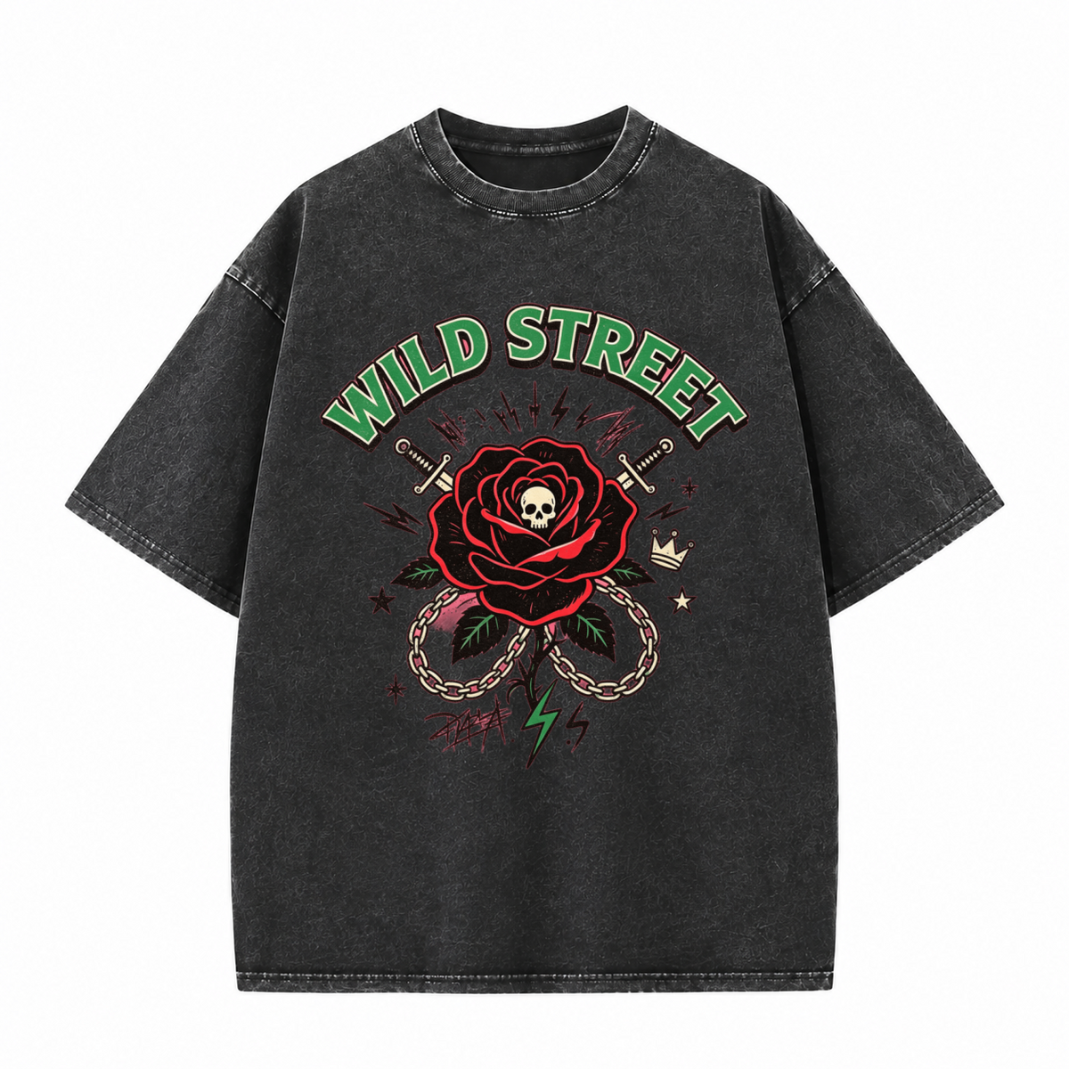Unisex Autumn Short-Sleeve Tee