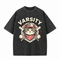 Unisex Autumn Short-Sleeve Tee – Pure Cotton with Small Printed Logo