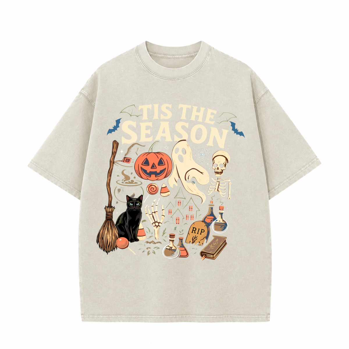 Unisex Autumn Short-Sleeve Tee