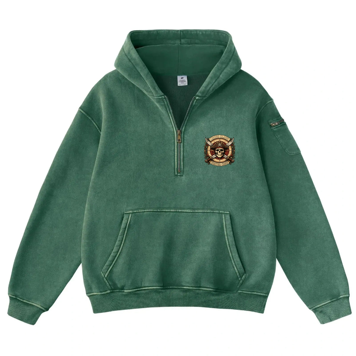 Unisex Vintage-Style Washable Hoodie