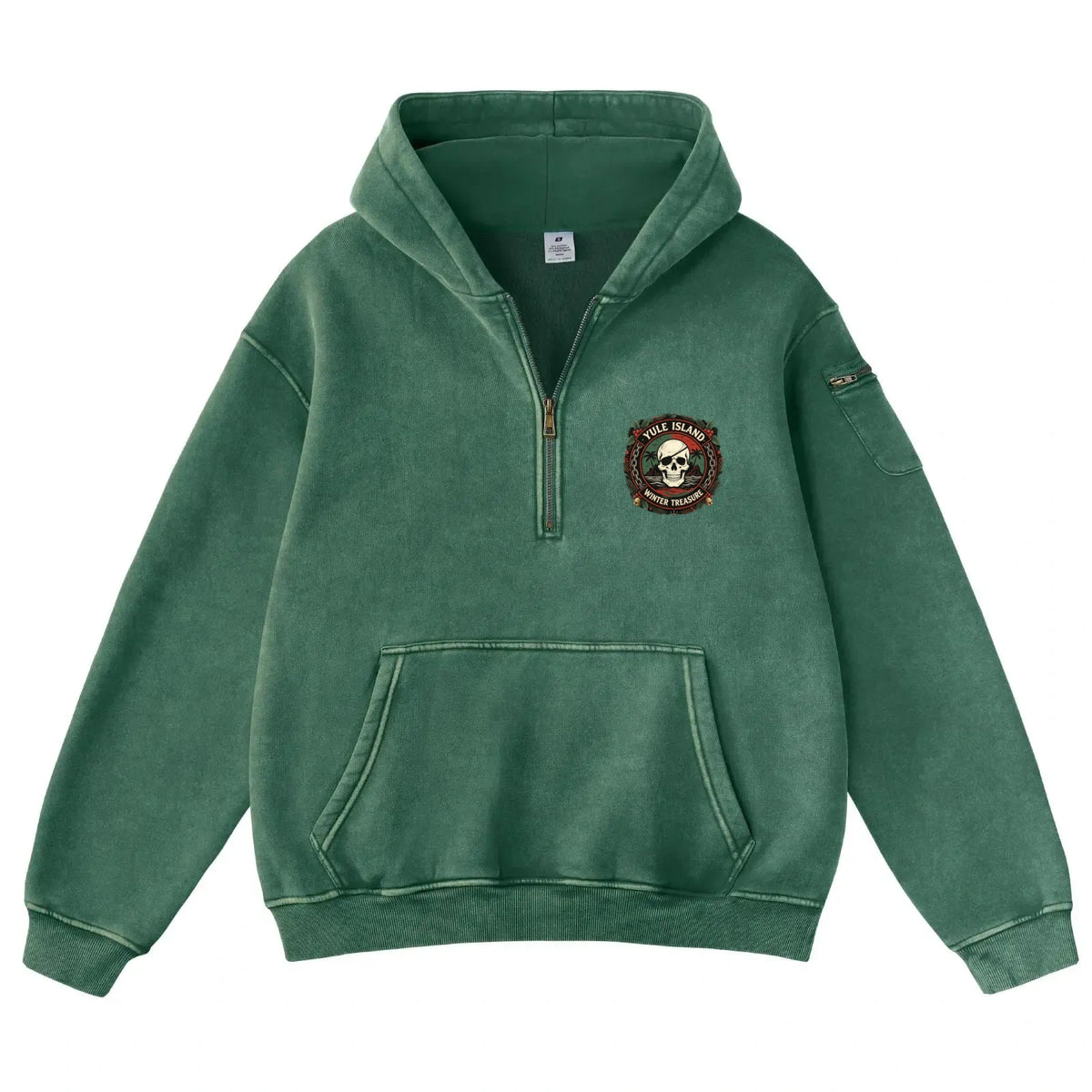 Unisex Vintage-Style Washable Hoodie