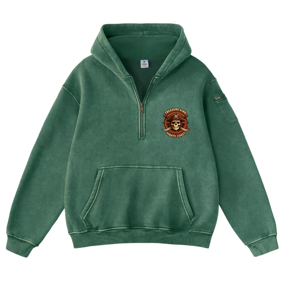 Unisex Vintage-Style Washable Hoodie