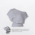 Women's Off-Shoulder Crop Top - Soft Stretchy Slim-Fit Short-Sleeve Fashion Apparel with Open Underarm, Side Split, Hidden Button Closure, Cute Going Out Shirts for Summer Streetwear Stylish Women's Wear,sohochic